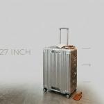 Pierre Cardin Rubis Pc With Aluminium Frame 27" Silver MS Department Store Oman