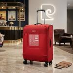Pierre Cardin Airlite 3 Pcs Soft Trolley 20"Red MS Department Store Oman