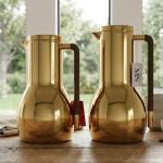 REGAL0.7Ltr. + 1.0Ltr. V-Flask Set [Champaign  / DarkWooden] MS Department Store Oman