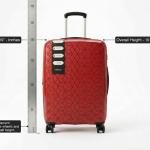 Verage Diamond Pp Trolley   19"Red MS Department Store Oman
