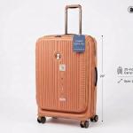 Verage Rome Monti Pp Trolley 4W Spcs  20" All With Front Pocket-Orange MS Department Store Oman