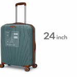 Pierre Cardin Capri Pp Trolley S   24" Grey Green MS Department Store Oman