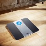 Electronic Bathroom Scale - Black/Silver MS Department Store Oman