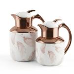 REGAL0.5 + 1.0Ltr.  Deluxe Vacuum Jug Set [LightCoffee] MS Department Store Oman