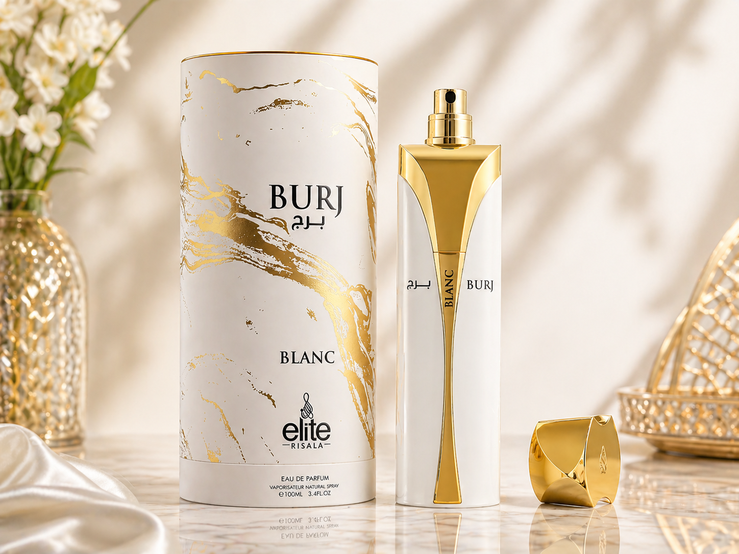 Risala Elite Burj Blanc-100Ml Edp MS Department Store Oman