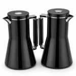 REGAL0.7Ltr. + 1.0Ltr. V-Flask Set [Jet Black + Silver] MS Department Store Oman