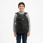 WIRES 20" TROLLEY BACKPACK BLACK