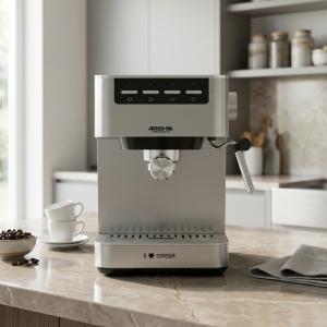 Espresso Machine - Silver MS Department Store Oman