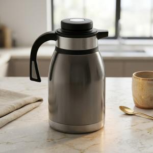 REGAL1.5 Ltr. D W S/S Vacuum Flask [Transparent
Grey] MS Department Store Oman