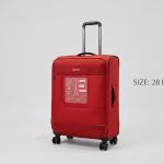Pierre Cardin Airlite 3 Pcs Soft Trolley 28"Red MS Department Store Oman