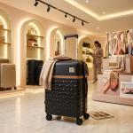 Pierre Cardin Styria Bayer Pc Trolley S   20" Black MS Department Store Oman