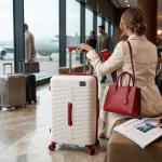 Pierre Cardin Nagga Brand Pp Trolley S   29 White MS Department Store Oman