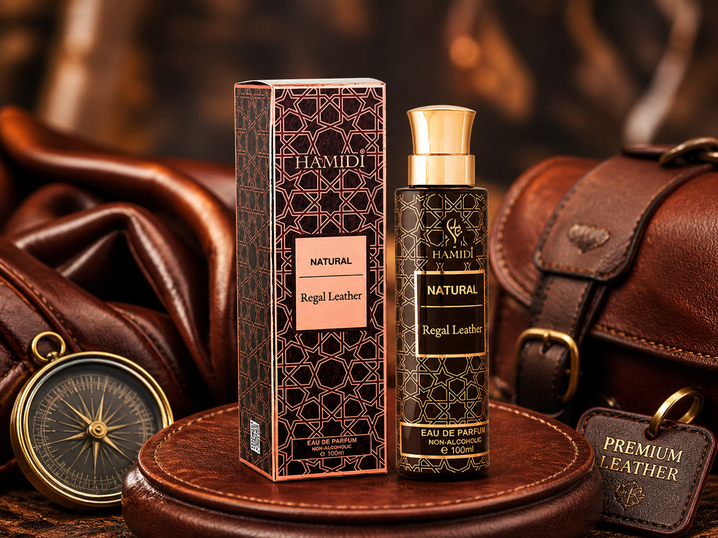 Natural Regal Leather-100Ml (Water Perfume)  MS Department Store Oman