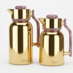 RegalL 1.0 + 1.3Ltr. D W S/S Vacuum Jug Set [ML Coffee + D Wooden] MS Department Store Oman