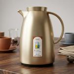 Regall 0.35Ltr. P/B Flask Matt Gold Chrome Body MS Department Store Oman