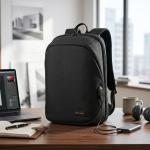 Pierre Cardin Shoulder Backpack Grey MS Department Store Oman