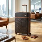 Pierre Cardin Styria Bayer Pc Trolley S   26" Coffee MS Department Store Oman