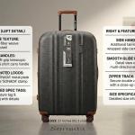 SONADA ABS & WHEELS TROLLEY  21" D.GREY