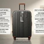 SONADA ABS & WHEELS TROLLEY  25" D.GREY