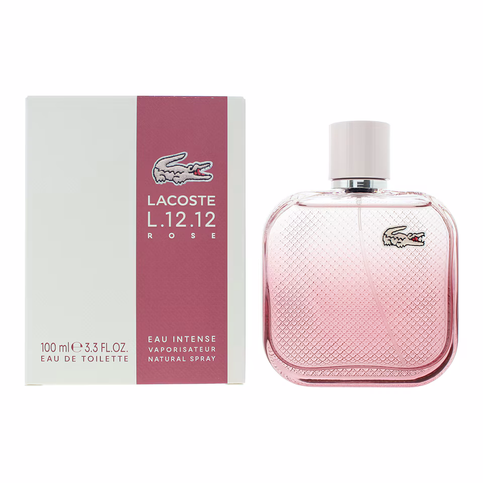 Lacoste L.12.12 Rose Eau Intense EDT-100ml  (Women) MS Department Store Oman