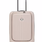 Verage Rome Monti Pp Trolley 4W   24" All With Front Pocket-Champagne MS Department Store Oman