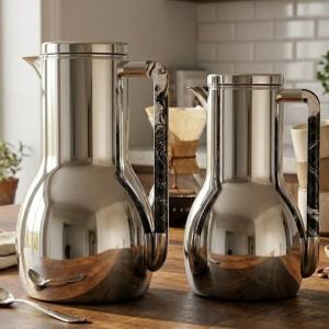 Regall 0.7Ltr. + 1.0Ltr. V-Flask Set [Silver +Marble] MS Department Store Oman