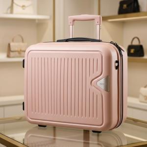 Verage Pp Trolley Beauty Case Peach MS Department Store Oman
