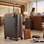 Pierre Cardin Malaga Bayer Pc Trolley S   20" Dgrey MS Department Store Oman