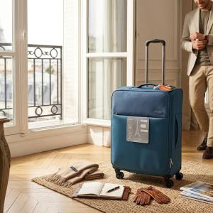 Pierre Cardin Soft Mergury 4W Trolley S   20"Blue MS Department Store Oman