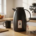 Regall 0.5Ltr. P/B Flask Chrome Body Jet Black Color MS Department Store Oman