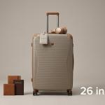 Pierre Cardin Malaga Bayer Pc Trolley S   26" Beige MS Department Store Oman