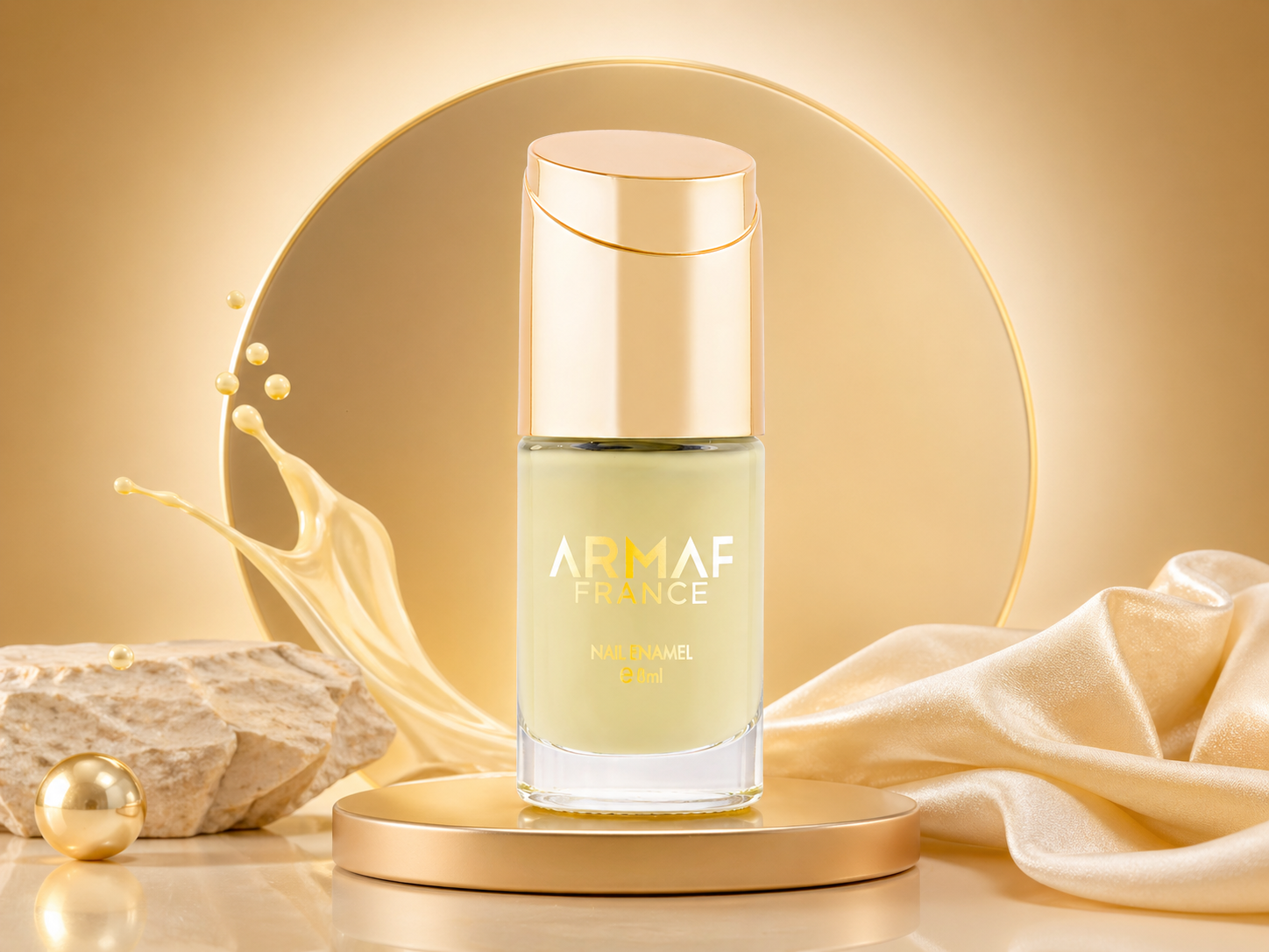 Armaf France Nail Enamel - Lemon Meringue MS Department Store Oman