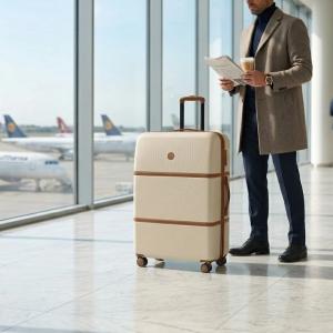 Pierre Cardin Tours Bayer Pc Trolley S   30" White MS Department Store Oman