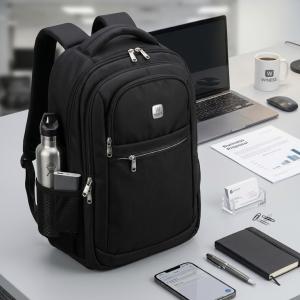WIRES TROLLEY LAPTOP BACKPACK 19"BLK