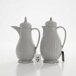 REGAL0.35 & 0.6 Ltr. Vacuum Flask Set - Light Smoke
Gray with Silver MS Department Store Oman