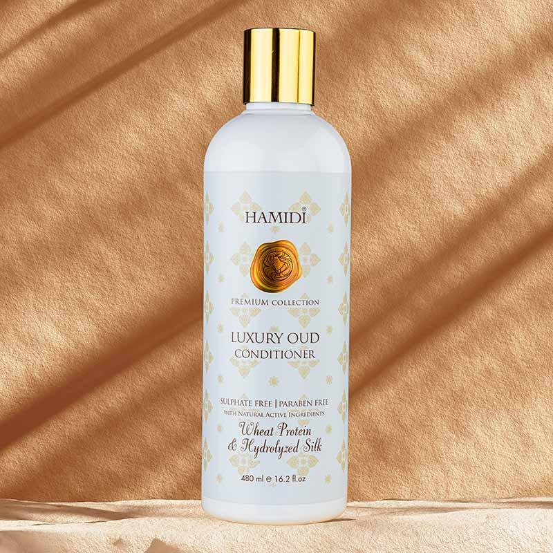 Luxury Oud Conditioner Wheat Protein & Hydrolyzed - 480Ml MS Department Store Oman
