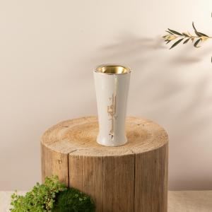 Incense Burner From Liqaa - Beige + Gold MS Department Store Oman