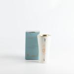 Incense Burner From Liqaa - Pearl White + Gold MS Department Store Oman