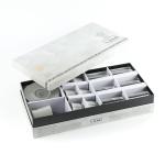 Tea And Arabic Coffee Set 19 pcs From Naqsh - Grey + Silver MS Department Store Oman