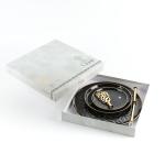 3 Layer Stand From Naqsh - Black + Gold MS Department Store Oman