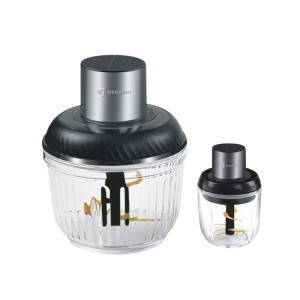 Chopper + 0.7L Glass Bowl (3L;2Speed;Blk)  MS Department Store Oman