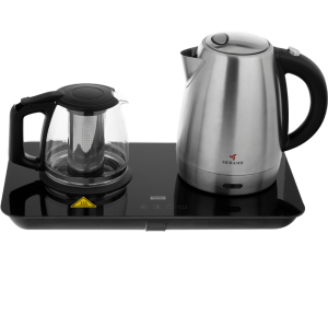 Tea Maker (1.7L & 1L; Stainless Steel)  MS Department Store Oman