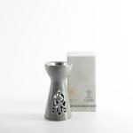 Porcelain Incense Burner Form Naqsh - Grey + Silver MS Department Store Oman