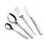 26Pcs Premium Cutlery Set - Silver MS Department Store Oman