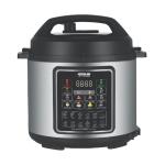 6L Digital Pressure Express Cooker - Grey MS Department Store Oman
